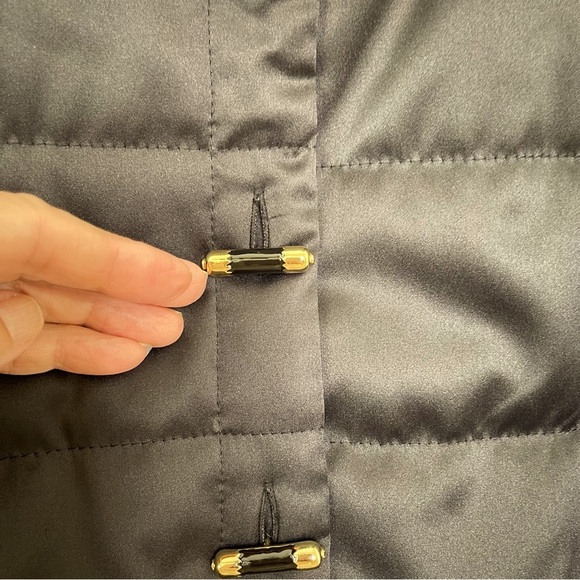 St John Sport By Marie Gray Vintage Rolled Collar Quilted Jacket designer - Picture 10 of 10